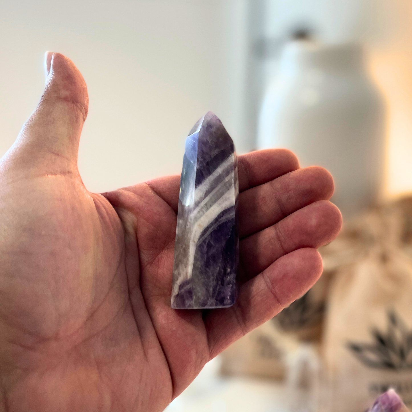 Chevron Amethyst Point