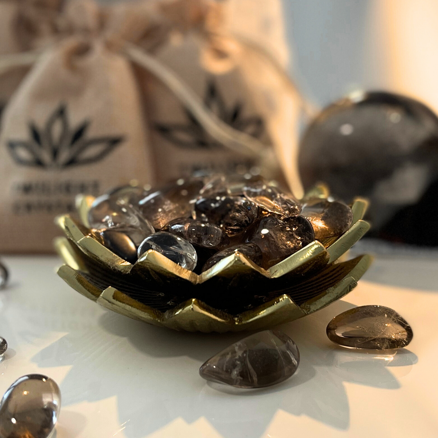 Smoky Quartz Tumble Stone