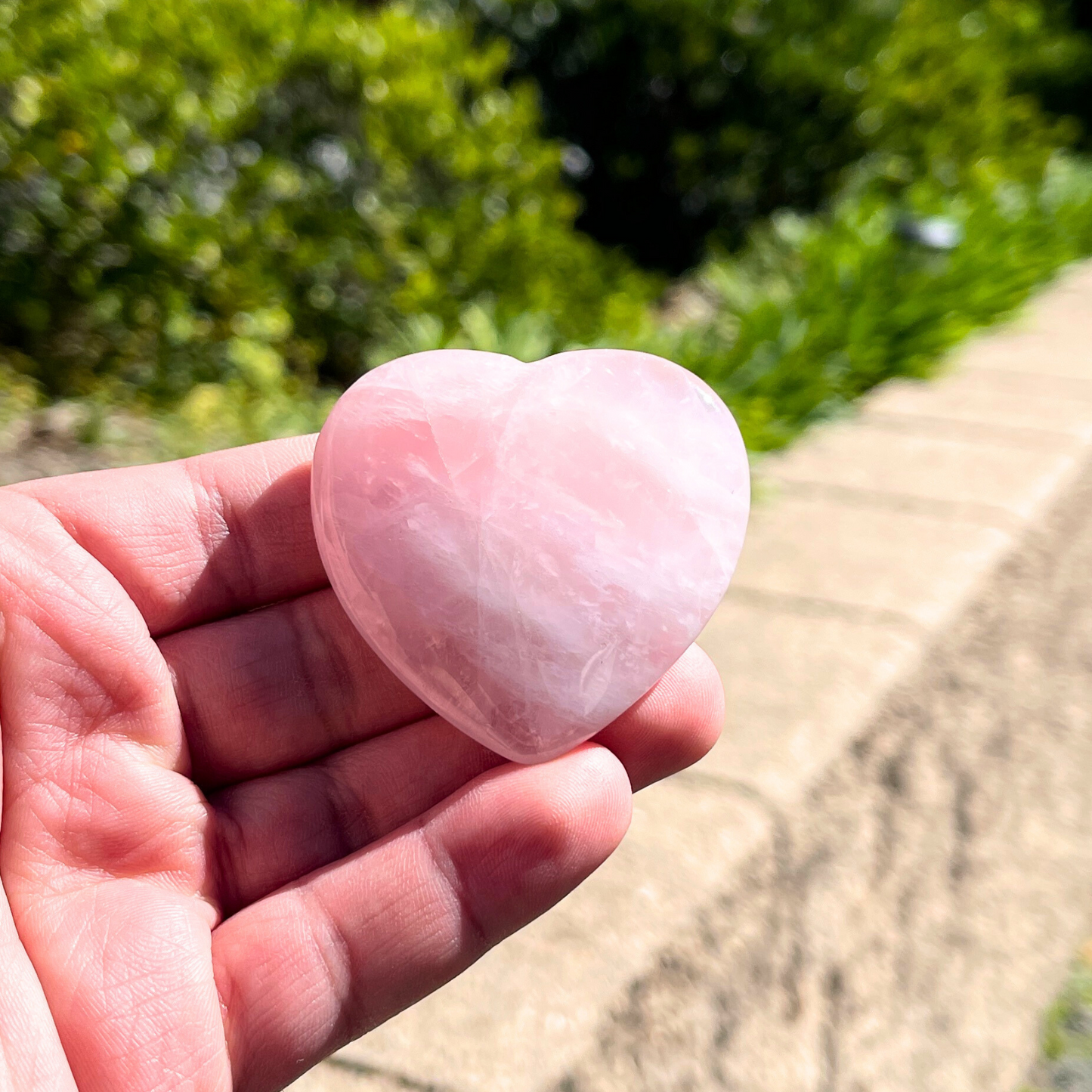 Large Rose Quartz Heart