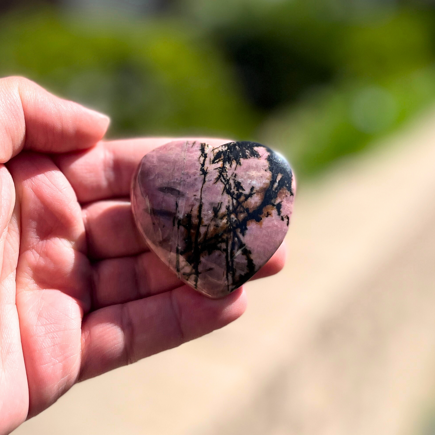 Large Rhodenite Heart
