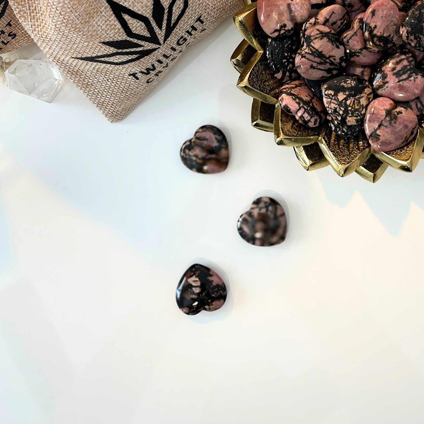 Small Rhodenite Heart