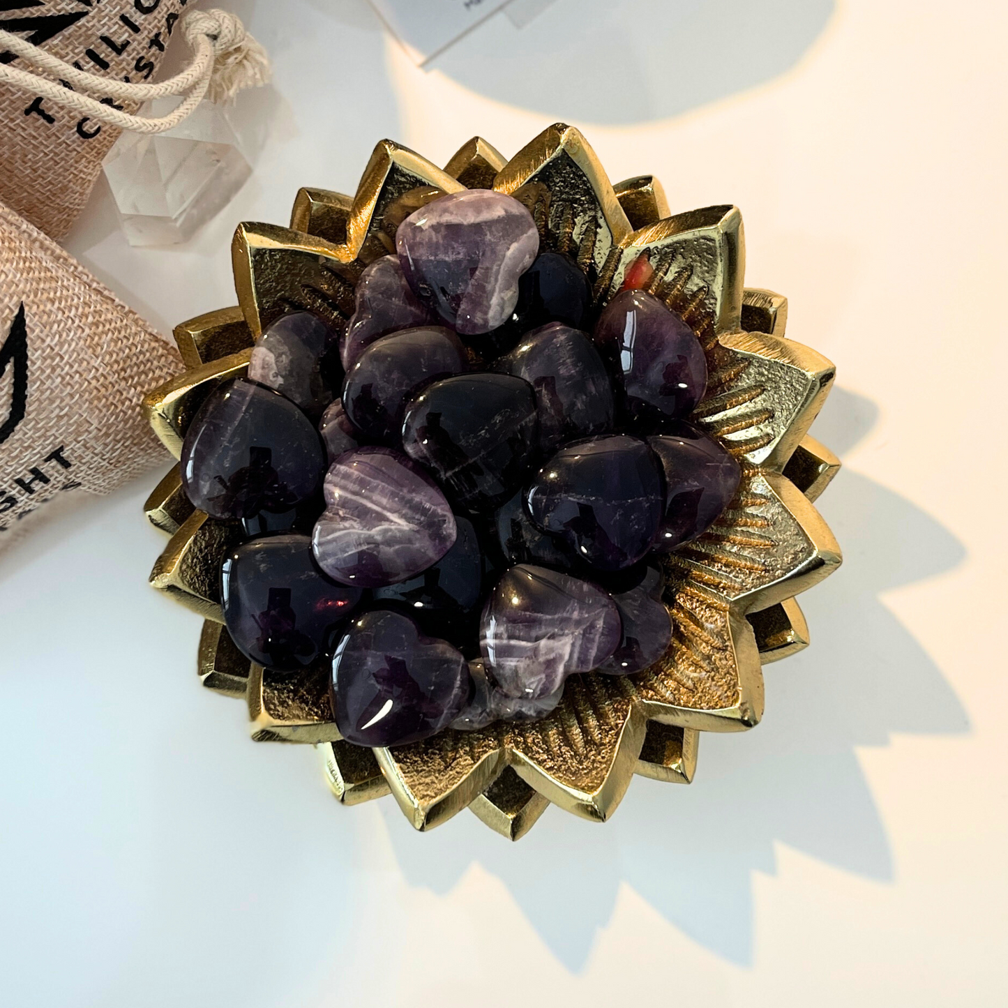 Small Amethyst Heart