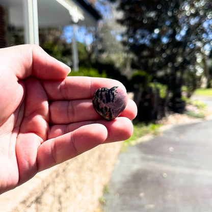 Small Rhodenite Heart