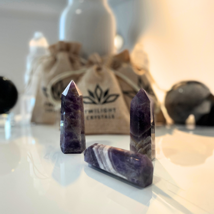 Chevron Amethyst Point