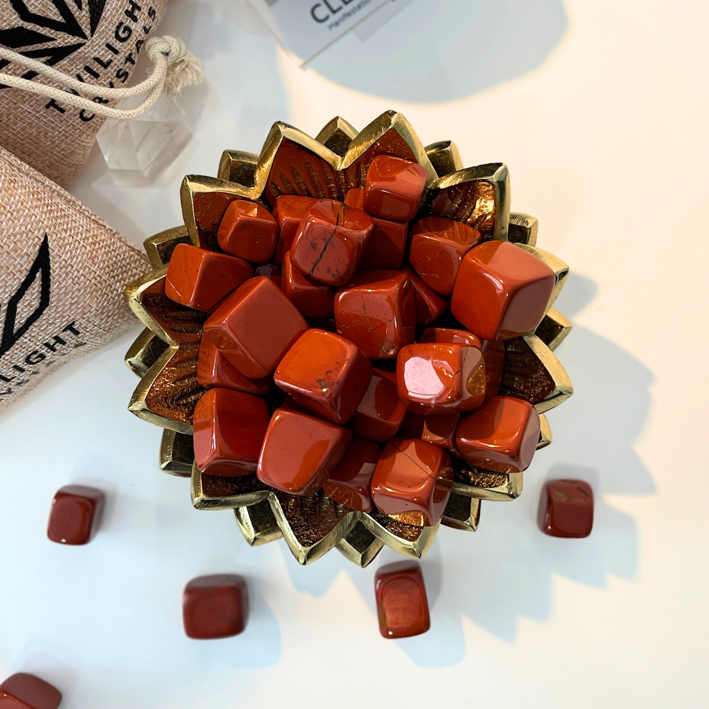 Red Jasper Tumble Stone