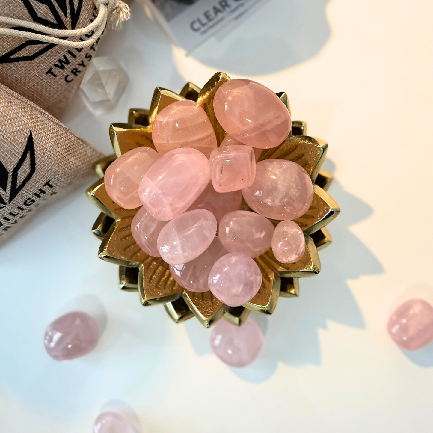 Rose Quartz Tumble Stone