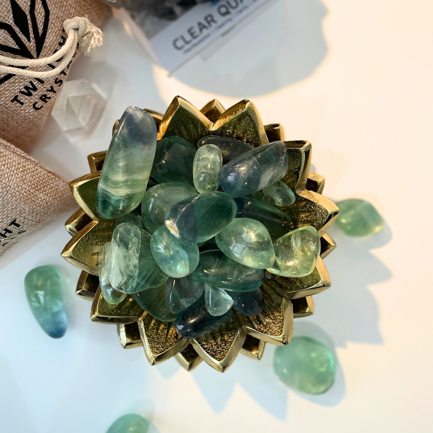 Fluorite Tumble Stone