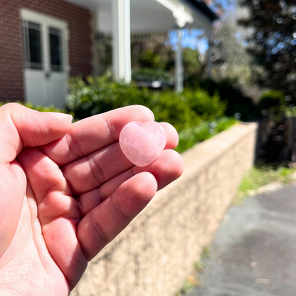 Small Rose Quartz Heart