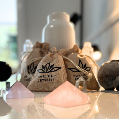 Small Rose Quartz Pyramid
