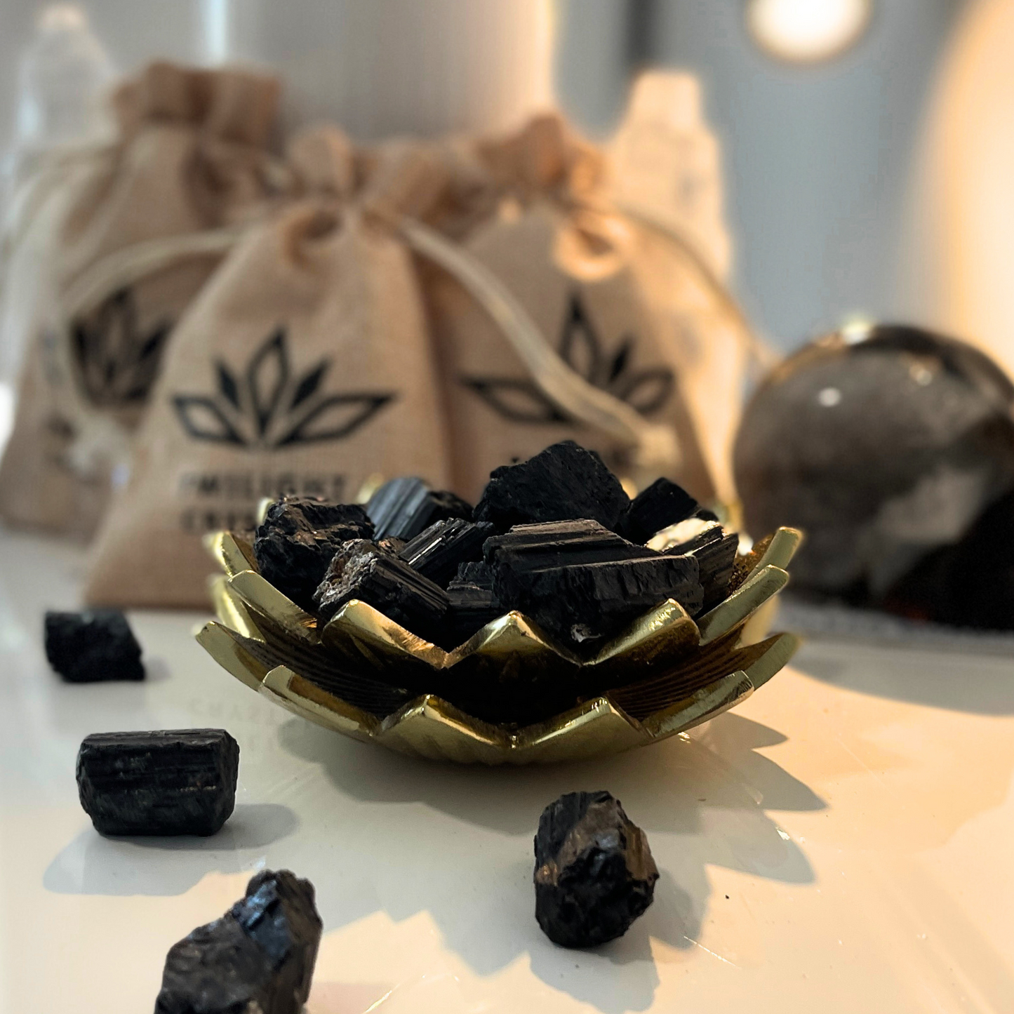 Black Tourmaline Rough