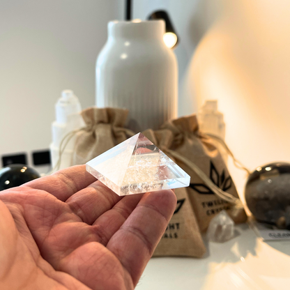 Small Clear Quartz Pyramid