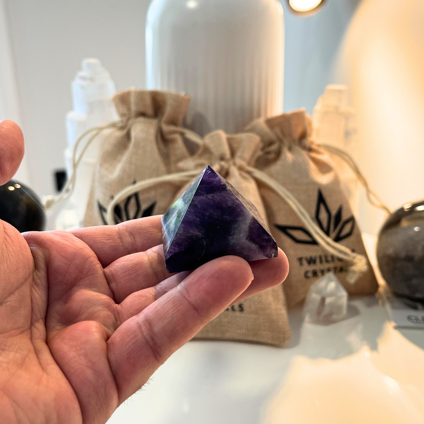 Small Amethyst Pyramid