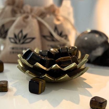 Tigers Eye Tumble Stone