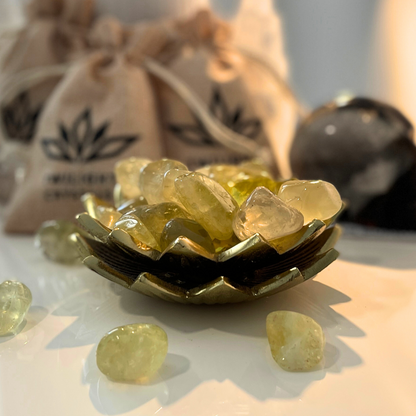 Yellow Citrine Tumble Stone