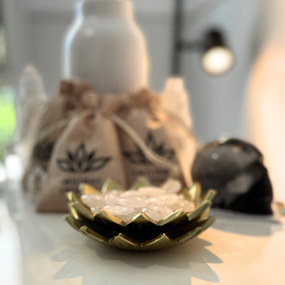 Small Clear Quartz Heart