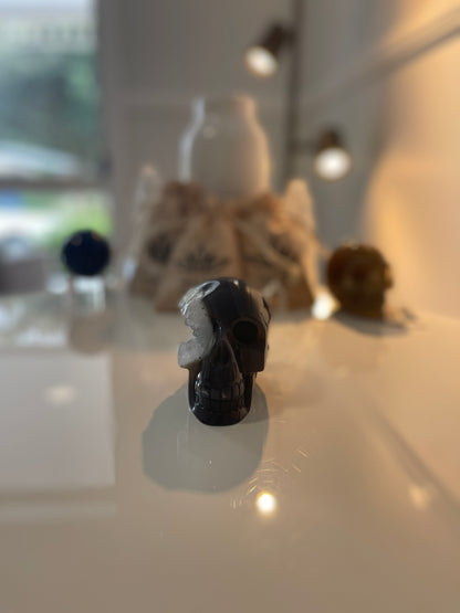 Agate Skull 112